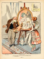 La Baionnette, Satirisch in Farben