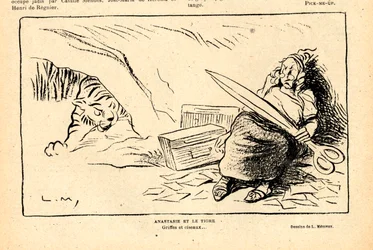 Le Rire rouge, Satire in Schwarz-Weiß