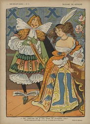 Madame De Sevigne, Illustration für Le Rire