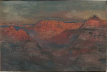 Das Nachleuchten, Grand Canyon, Arizona