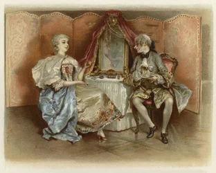 Illustration für The School for Scandal