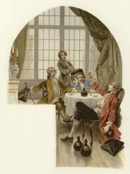 Illustration für Die Schule des Skandals