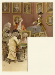 Illustration für Die Schule der Skandale