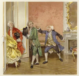 Illustration für Die Schule des Skandals
