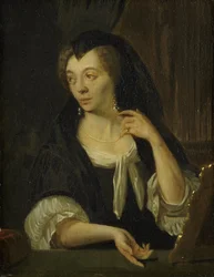 Anna de Hooghe (1645-1717). Die vierte Frau des Malers