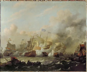 Letzte Seeschlacht im Holländisch-Englischen Krieg