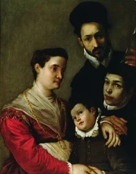 Porträt der Familie Tacconi