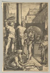 Die Geißelung, aus Die Passion Christi, ca. 1623