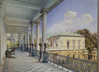 Cameron-Galerie in Zarskoje Selo, 1859