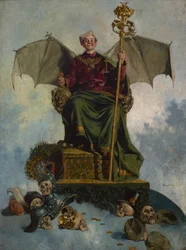 Allegorie des Satans (Herr der Welt), c.1900