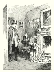 Illustration für Das Bildnis des Dorian Gray von Oscar Wilde