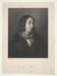 Porträt von George Sand, 1837