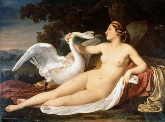 Leda und der Schwan, 1840-1850.