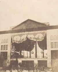 [Pfauenthronsaal, Teheran], 1858.