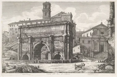 Bogen des Septimius Severus in Rom