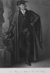 Ein Magister in seiner üblichen Kleidung, 1796