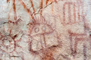 Piktographie, Faical, San Ignacio, Cajamarca, Peru, 2015