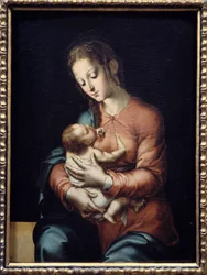 Jungfrau mit Kind, 16. Jahrhundert, 0,84 x 0,64 m, Madrid, Prado-Museum