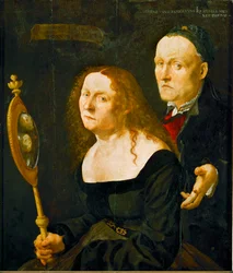 Der Maler Hans Burgkmair und seine Frau Anna