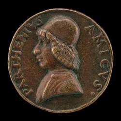 Bartolommeo Partenio, aktiv 1480-1485, Humanist [Vorderseite]