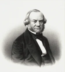 Porträt des Direktors der Kaiserlichen Theater Alexander Mikhaylovich Gedeonov, 1858