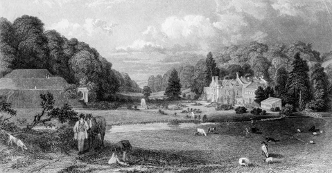 Wotton House, Surrey, 19. Jahrhundert