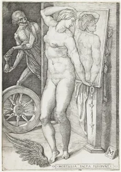 Der Tod überrascht eine Frau
