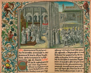 Die Krönung von Heinrich IV. von England, ca. 1399, 1907