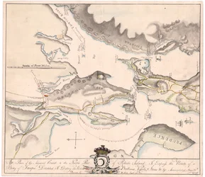 Plan von Rhode Island von Seix