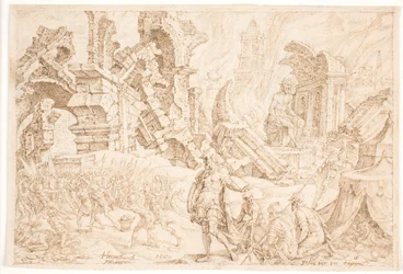 Akan und seine Familie werden gesteinigt