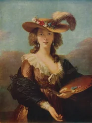 Porträt des Künstlers, nach 1782, ca. 1915