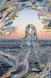 Miami Sonnenuntergang Silhouette, 2021