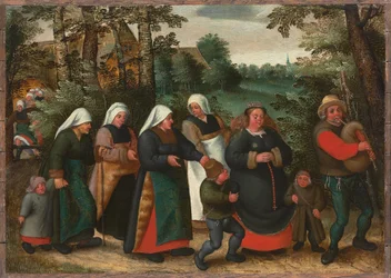 Die Prozession der Braut
