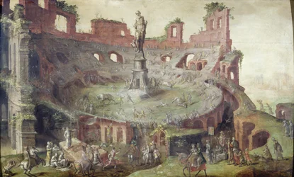 Antiker Stierkampf, 1552