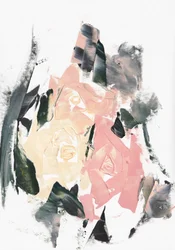 Abstrakte Errötete Rosen