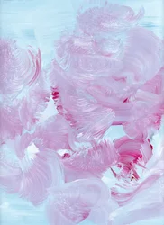 Fließende Rosa-Blaue Töne