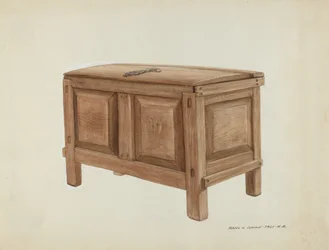 Getreidekiste, ca. 1937