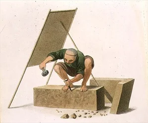 Ein Steinmetz, Tafel 32 aus 