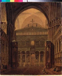 Innenraum des Tempels in Jerusalem