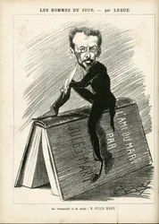 Illustration von Manuel Luque (1854-1919) in La Caricature (1880)
