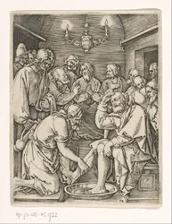 Fußwaschung von Petrus, Passionsgeschichte Christi (Serientitel)