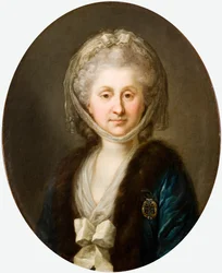 Porträt von Ludwika Zamoyska geb. Poniatowska