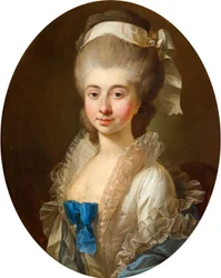 Porträt von Urszula Maria Mniszech geb. Zamoyska