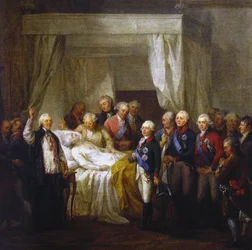 Der Tod von Stanislaw II. August Poniatowski, nach 1798
