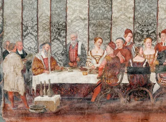 Bankett (Detail)