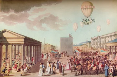 Fest der Weihe und Krönung Ihrer Kaiserlichen Majestäten, um 1804