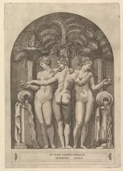 Speculum Romanae Magnificentiae: Die drei Grazien, ca. 1515-27