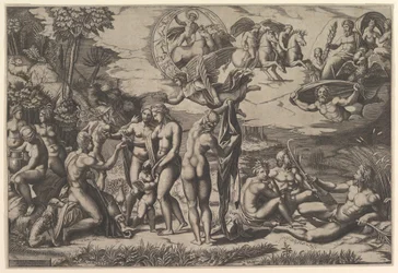 Das Urteil des Paris, 1515-27