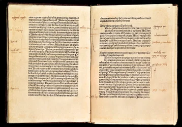 Seiten 23 und 24 aus dem Buch von Marco Polo