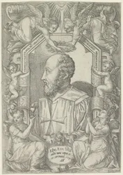 Porträt von Jean Parisot de La Valette, Großmeister des Malteserordens
